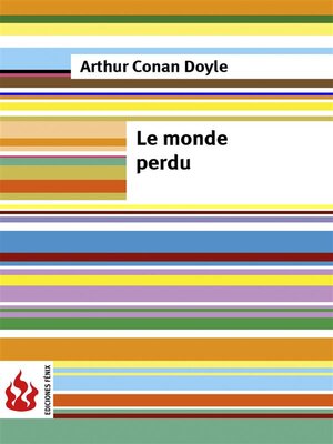 cover image of Le monde perdu (low cost). Édition limitée